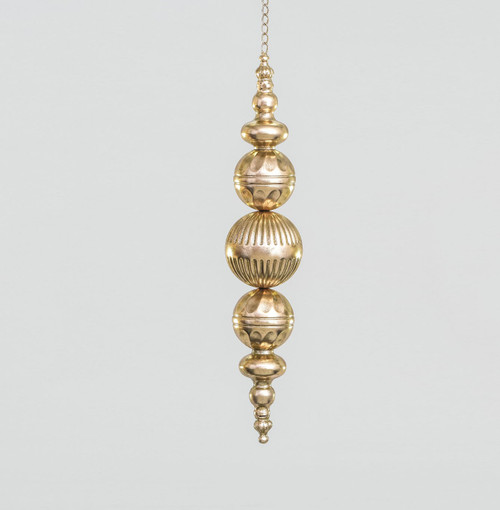 72cm Metal Ball Finial Hanging Orn