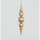 72cm Metal Ball Finial Hanging Orn