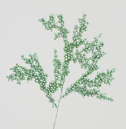 52cm Berry Spray x3 Lt Blue