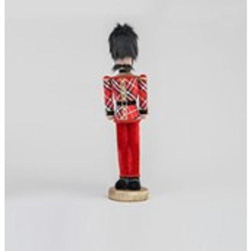 78cm Fabric Tartan Soldier Orn.