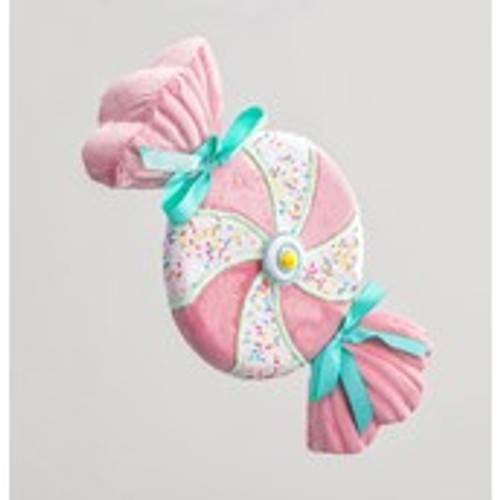 60cm Fabric Candy Pink/Green