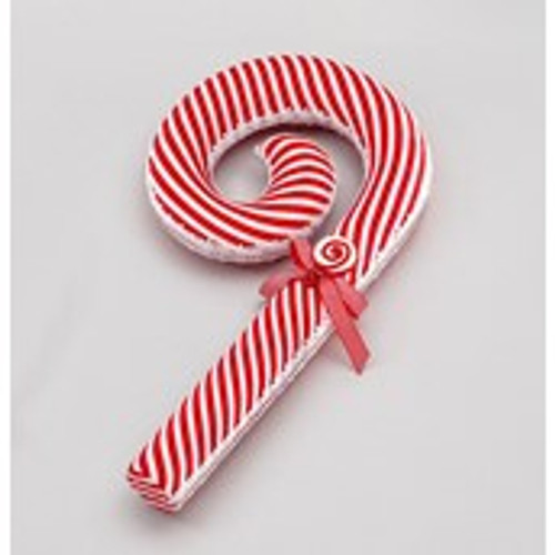 77cm Fabric Candy Cane Ornament