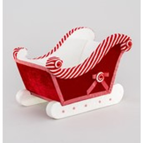 68cm Fabric Candy Sledge Orn.