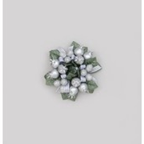 1" Raspberry/Pomegranate C/R Silve