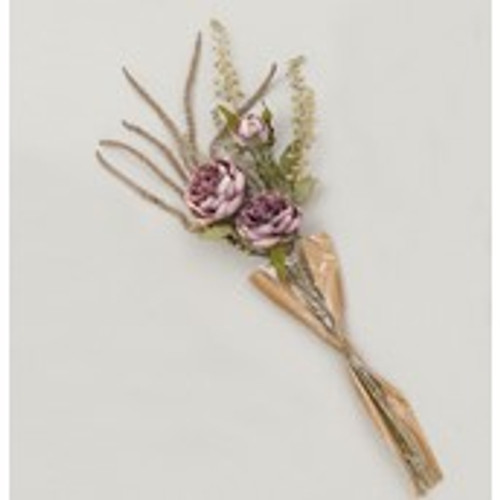 61cm Peony Bouquet wrapped