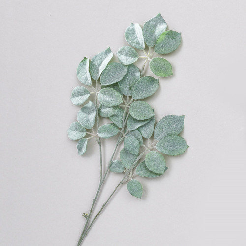 90cm Frosted Baby Schefflera Green