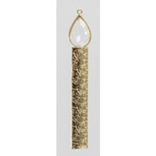 14cm Candle Decoration Gold