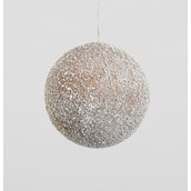 120mm Frosted Ball Decoration Brow