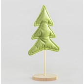 30cm Fabric Tree Ornament Green