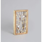 50cm Wooden Frame w/Lights