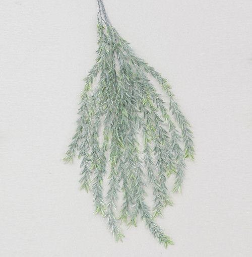 140cm Hanging Leaf Spray Green