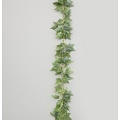 182cm Frosted Ivy Garland Green