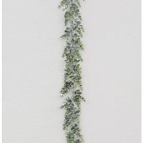 180cm Frosted Eucalyptus Garland