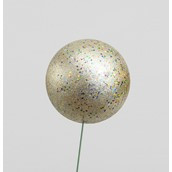 120mm Glitter Ball Decoration Cham