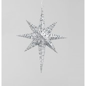 42cm Bethlehem Star Silver