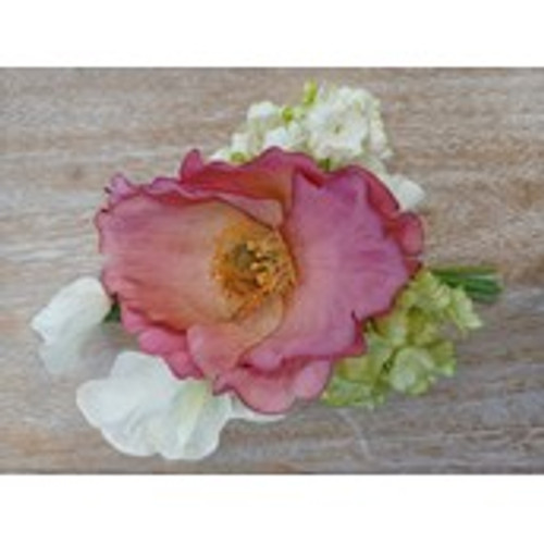 Poppy/Sweetpea Bouquet Mauve