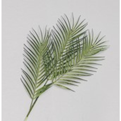 94cm Palm Spray x3 Green