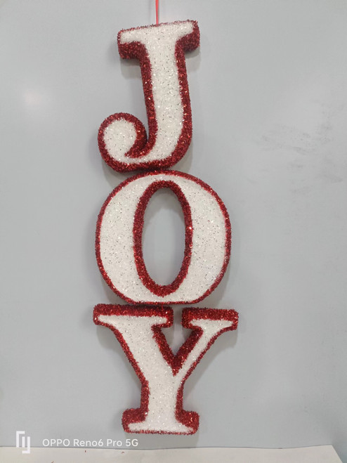 60Cm Joy Hanger Red/White - Red/White