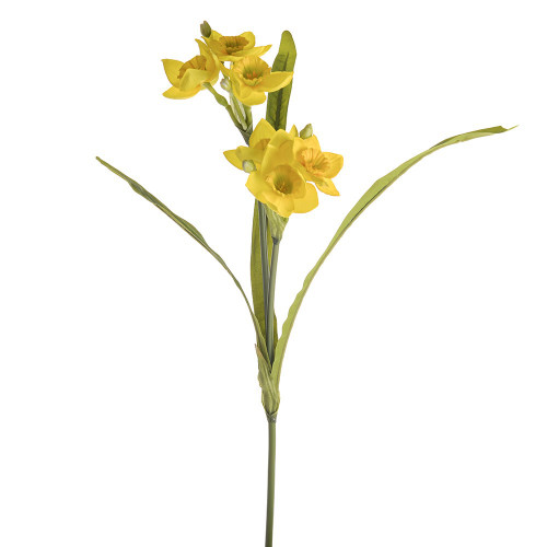 DAFFODIL SPRAY YELLOW 58CM