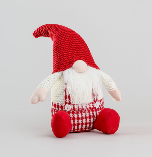 48cm Sitting Gonk Red/White