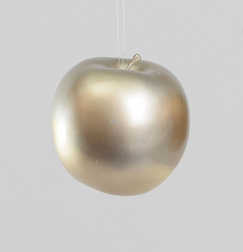 90mm Apple Decoration Champagne