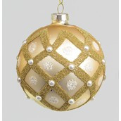 80mm Bead Lattice Glass Ball Champ