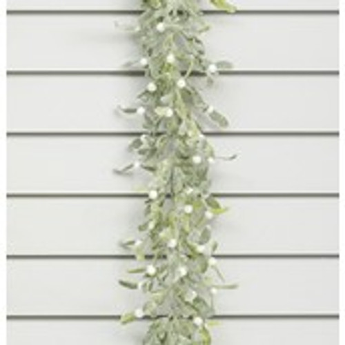 180cm Glitter Leaf/Wht Berry Grl