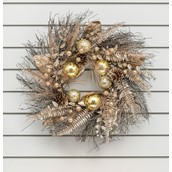60cm Twig Ball/Leaf Wrth Gold/RG
