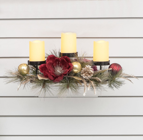 72cm Magnolia/Peony Centrepiece