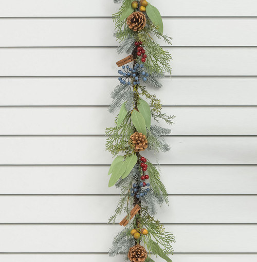 180cm Mixed Berry/Cinnamon Garland