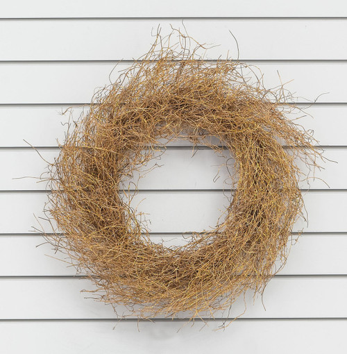 60cm Twig Wreath Copper