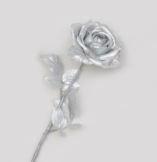 72cm Cinnamon Rose Silver