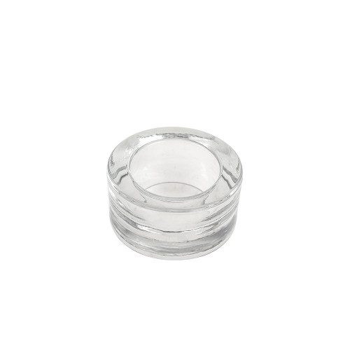 Glass Tealight holder 7cm dia