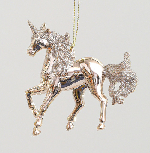11cm Shiny Unicorn Decoration RG