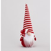 40cm Santa Gonk w/Stripe Hat