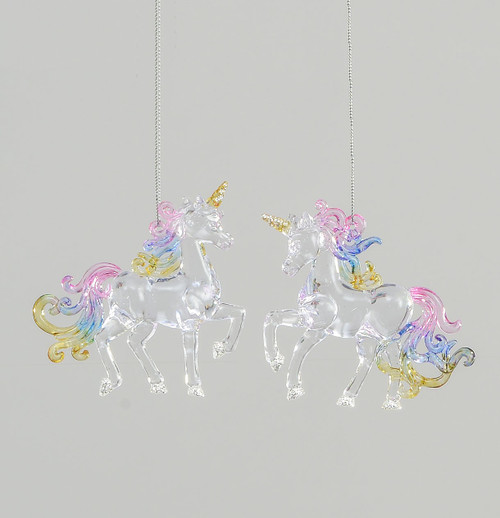 10cm Unicorn Multi Colour 2Ass