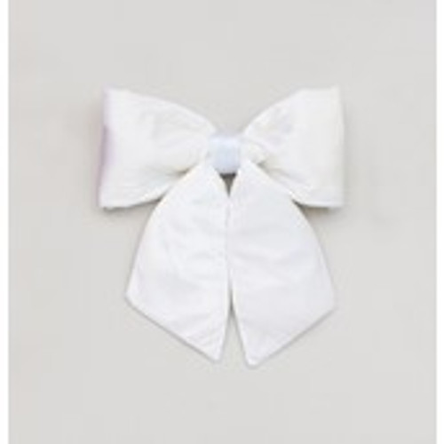 68cm Plush Bow Decoration Cream