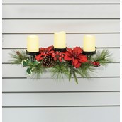72cm Poinsettia/Cone Centrepiece