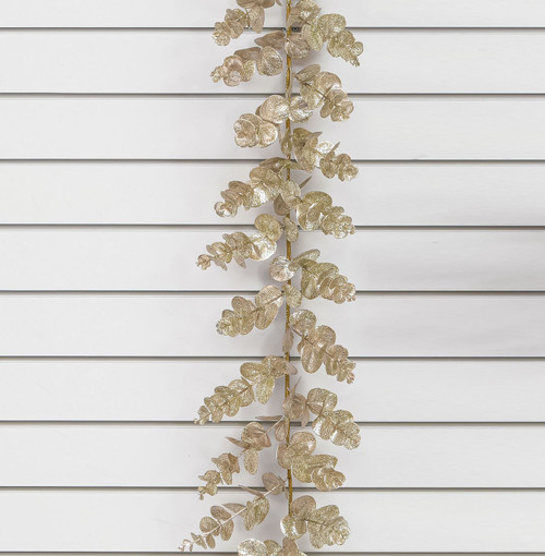 180cm Eucalyptus Garland Champagne