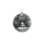 Silver Disco Bauble (20cm)