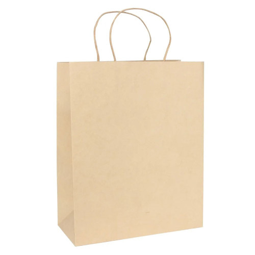 Kraft Paper Bag Brown (H32cm W26cm D12cm) - Pack of 10