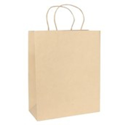 Kraft Paper Bag Brown (H32cm W26cm D12cm) - Pack of 10