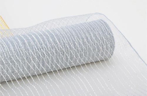 30ftx20" Mesh Ribbon Silver