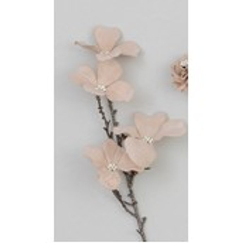 48cm Dogwood Spray Champagne