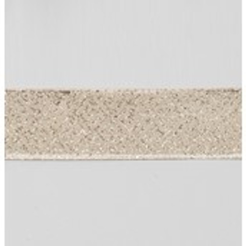 2.5"x10Y Pattern Ribbon Champagne