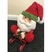 32xm Santa/Sleigh Ornament