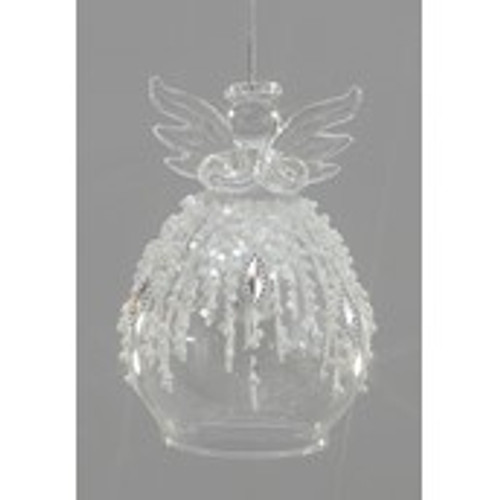 100mm Angel Ornament w/Bead