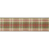 10Yx2.5" Tartan Green/Red