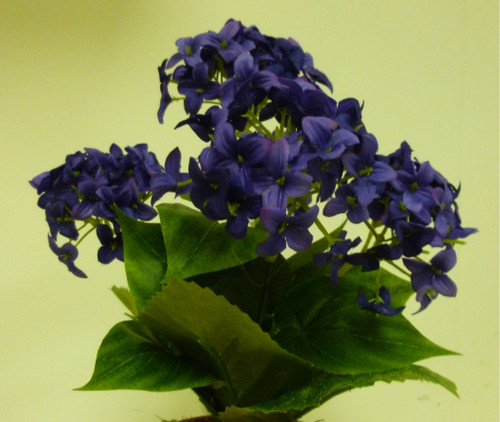 32cm Snowball Bush x5 Blue