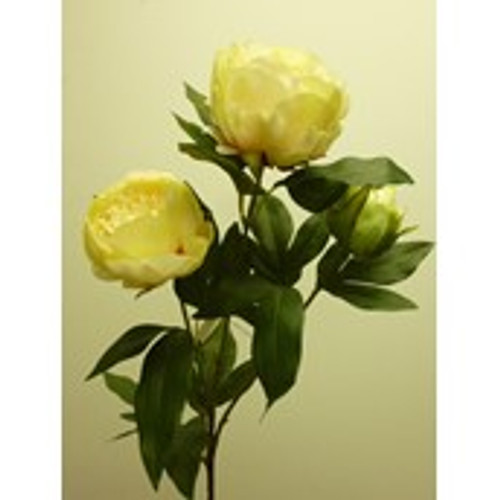 70cm Peony Spray Peach